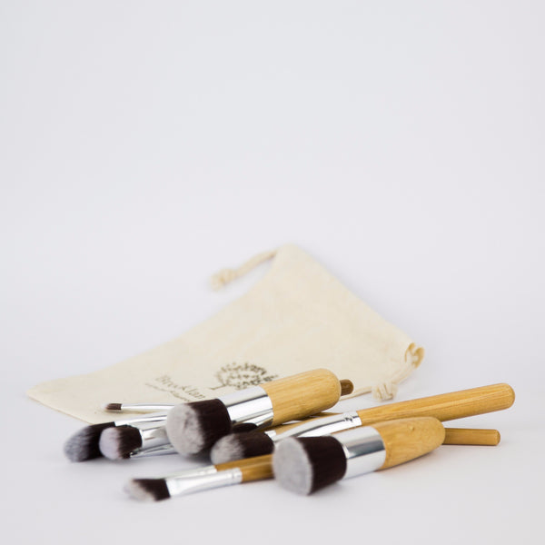 Bamboo Eco Make Up Brush Set - Brooklan Tree
