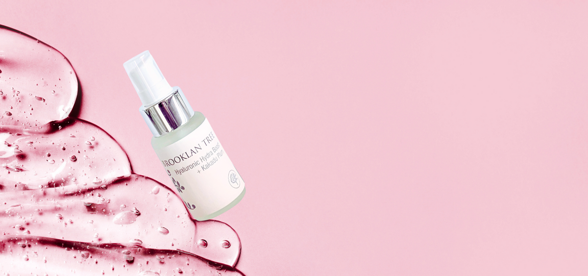 Brooklan Tree Hyaluronic Kakadu Plum Collagen Vegan Organic skin Hydrate anti ageing skin plumping gel organic skincare australia natural 